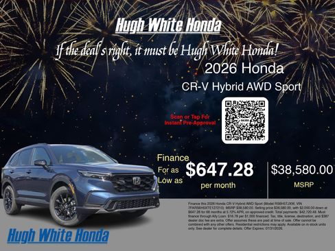 New 2026 Honda CR-V Sport image 6