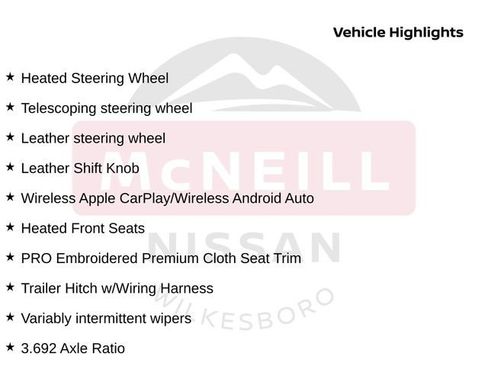 Used 2025 Nissan Frontier PRO-4X w/ Pro Convenience Package AWD/4WD image 10