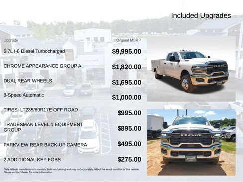 New 2026 RAM 3500 Tradesman w/ Chrome Appearance Group A AWD/4WD image 5