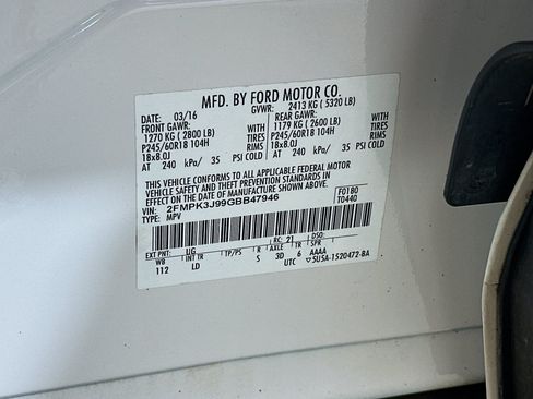 Used 2016 Ford Edge SEL w/ Equipment Group 201A FWD image 12