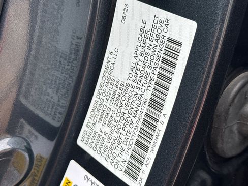 Certified 2023 Honda Accord EX image 27