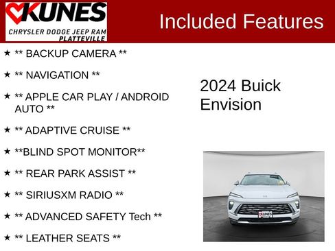 Used 2024 Buick Envision Preferred AWD/4WD image 2
