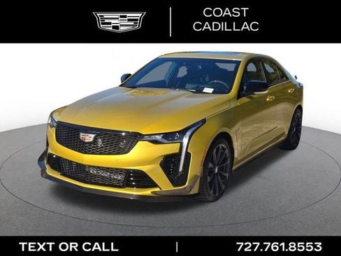 New 2026 Cadillac CT4 V Blackwing w/ Carbon Fiber 1 Package image 1