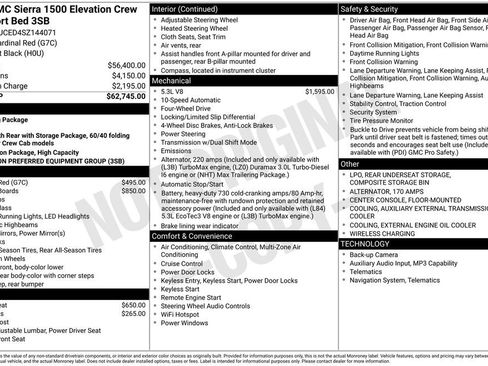 Used 2025 GMC Sierra 1500 Elevation AWD/4WD image 39
