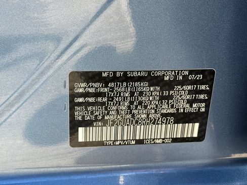 Used 2024 Subaru Crosstrek 2.0i Premium w/ Popular Package #3 AWD/4WD image 36
