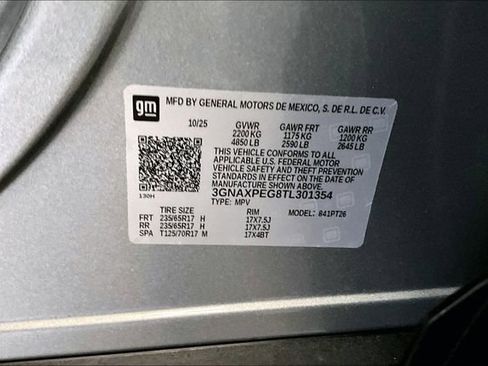 New 2026 Chevrolet Equinox LT image 8