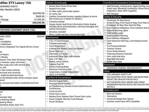 Used 2022 Cadillac XT5 Luxury image 6