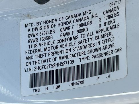 Used 2017 Honda Civic LX image 14