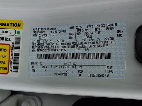 Certified 2025 Ford Bronco Big Bend AWD/4WD image 27