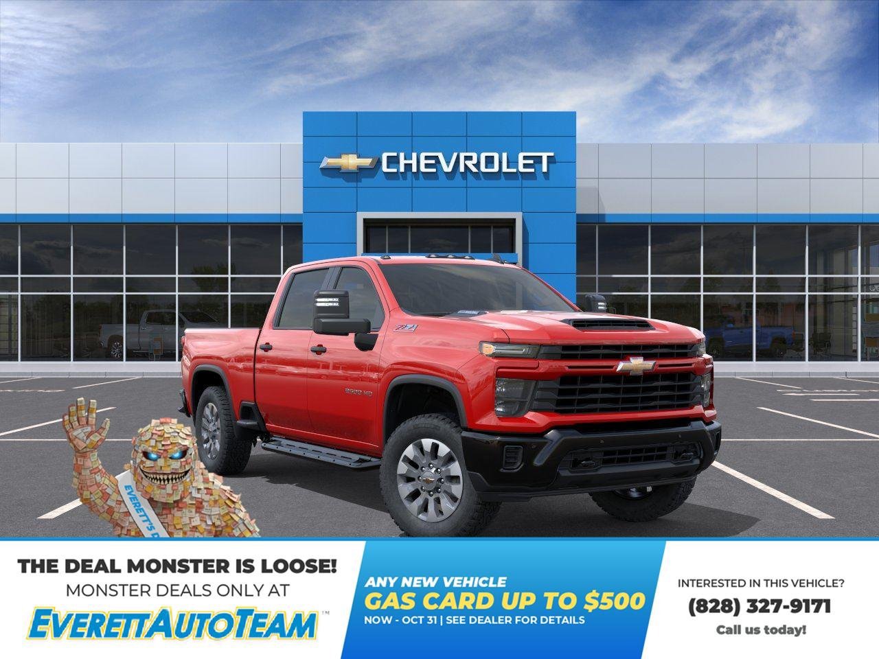 New 2026 Chevrolet Silverado 2500 Custom w/ Custom Value Package AWD/4WD image 1