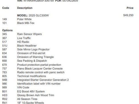 Certified 2025 Mercedes-Benz GLC 300 image 2