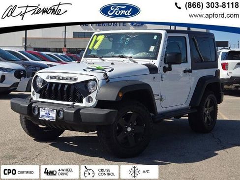 Used 2017 Jeep Wrangler Sport w/ Quick Order Package 24S image 1