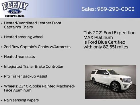 Used 2021 Ford Expedition Max Platinum AWD/4WD image 17