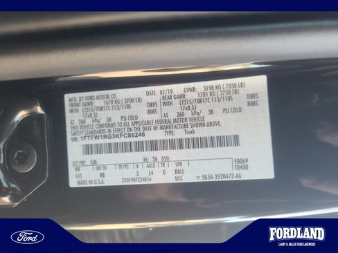 Used 2019 Ford F150 Raptor w/ Equipment Group 802A Luxury AWD/4WD image 25
