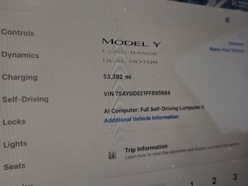 Used 2023 Tesla Model Y Long Range AWD/4WD image 5