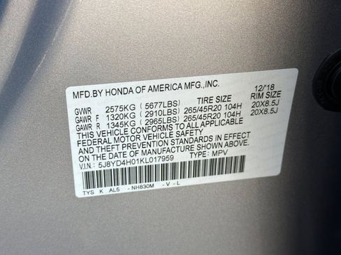 Used 2019 Acura MDX A-Spec AWD/4WD image 39