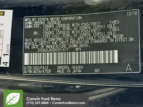 Used 2011 Toyota 4Runner Trail AWD/4WD image 35