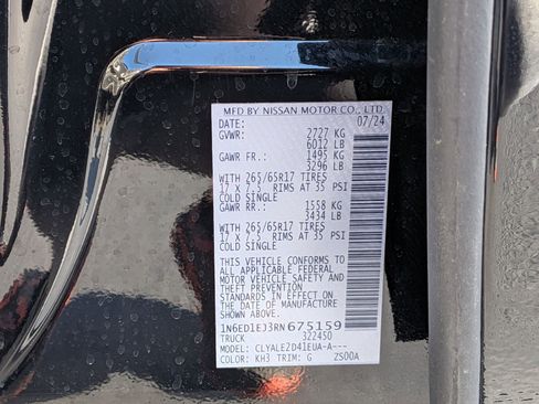 Certified 2024 Nissan Frontier SL w/ Technology Package image 34