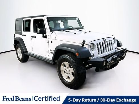 Used 2017 Jeep Wrangler Unlimited Sport w/ Quick Order Package 24S image 1