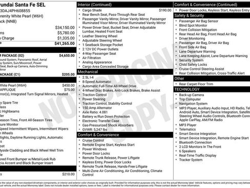 Certified 2023 Hyundai Santa Fe SEL w/ Premium Package AWD/4WD image 22