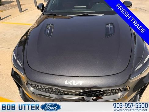 Used 2022 Kia Stinger GT1 w/ Red Interior Color Package RWD image 1