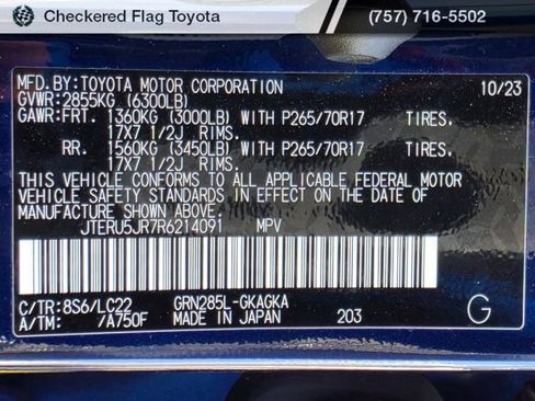 Used 2024 Toyota 4Runner TRD Off-Road Premium w/ Off Road Premium Plus Package image 22