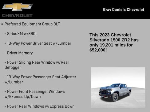 Certified 2023 Chevrolet Silverado 1500 ZR2 image 6