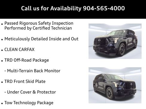 Used 2024 Toyota Sequoia SR5 w/ TRD Off-Road Package AWD/4WD image 6