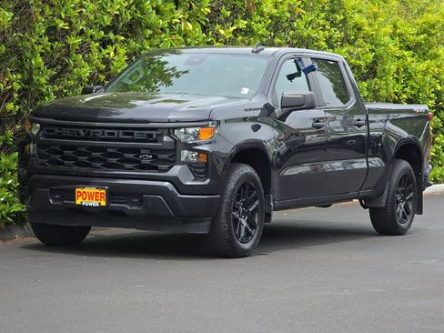Used 2023 Chevrolet Silverado 1500 Custom w/ LPO, Dark Essentials Package AWD/4WD image 8