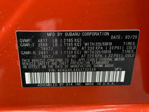 Used 2025 Subaru Crosstrek 2.5i Limited w/ Crosstrek Mirror Package image 28