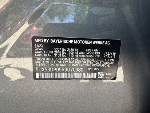 Used 2024 BMW X3 xDrive30i w/ Premium Package AWD/4WD image 16
