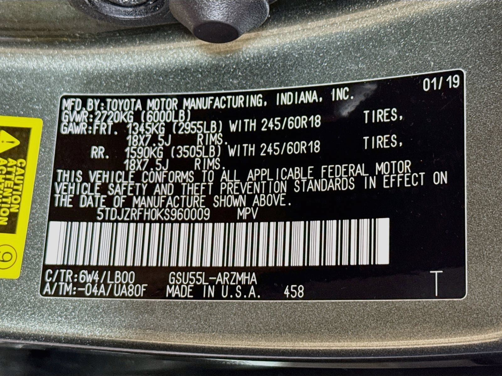 Used 2019 Toyota Highlander XLE AWD/4WD image 34