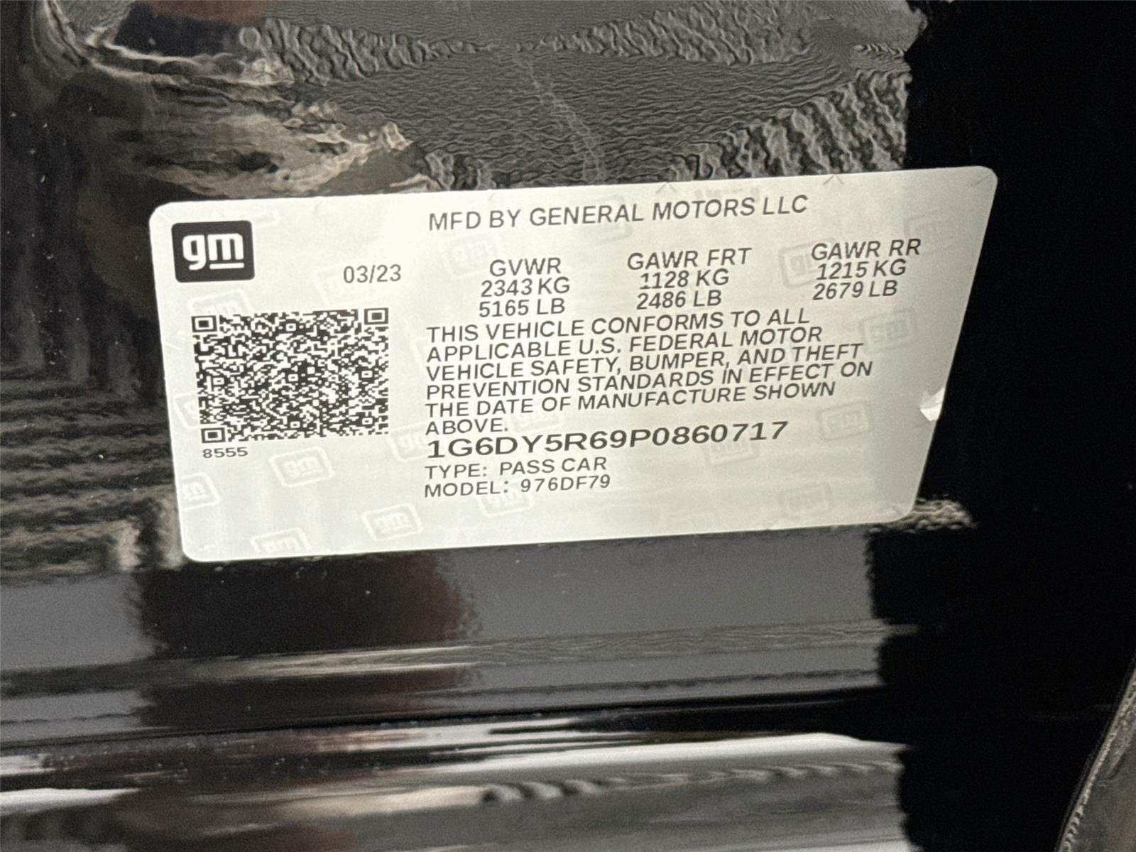 Used 2023 Cadillac CT5 V Blackwing w/ Parking Package RWD image 34