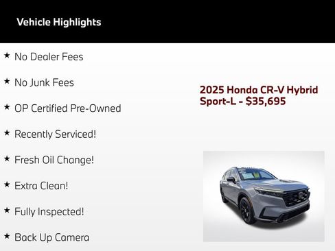 Used 2025 Honda CR-V Sport-L image 50