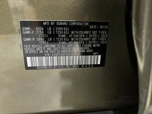 Used 2024 Subaru Outback Wilderness AWD/4WD image 45