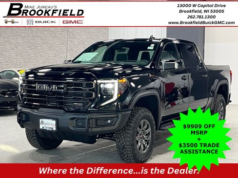 New 2026 GMC Sierra 1500 AT4X w/ LPO, Black Badging Package AWD/4WD image 1