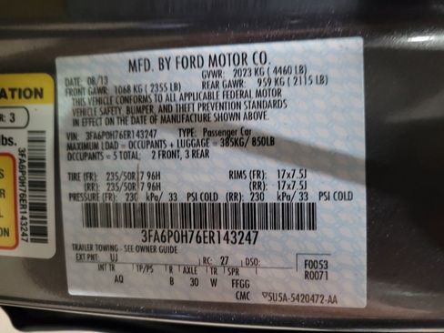 Used 2014 Ford Fusion SE FWD image 33