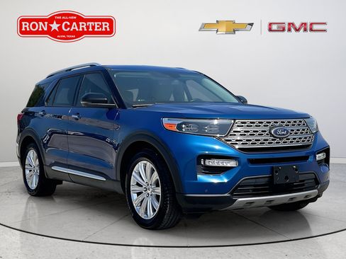 Used 2021 Ford Explorer Limited w/ Equipment Group 301A RWD image 1