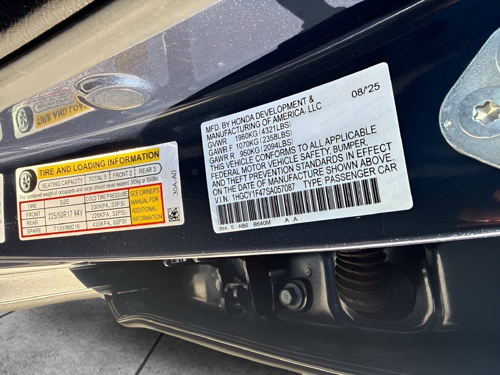 Used 2025 Honda Accord SE image 30