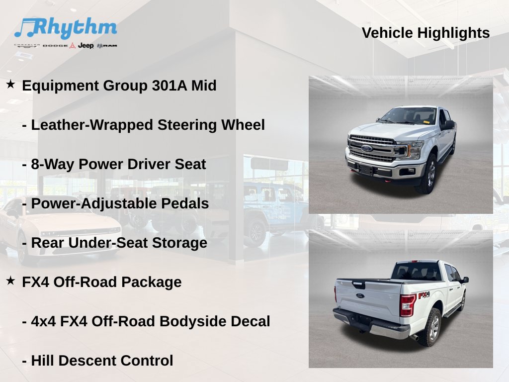 Used 2018 Ford F150 XLT w/ Equipment Group 301A Mid AWD/4WD image 11
