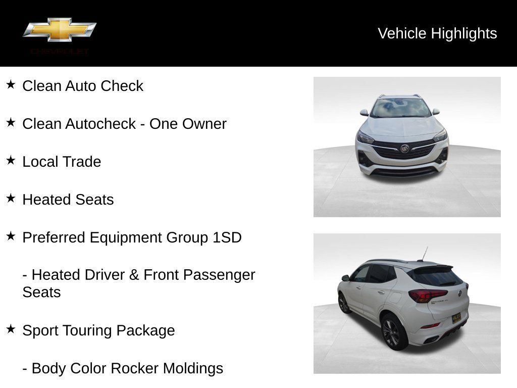 Used 2023 Buick Encore GX Select w/ Sport Touring Package AWD/4WD image 14