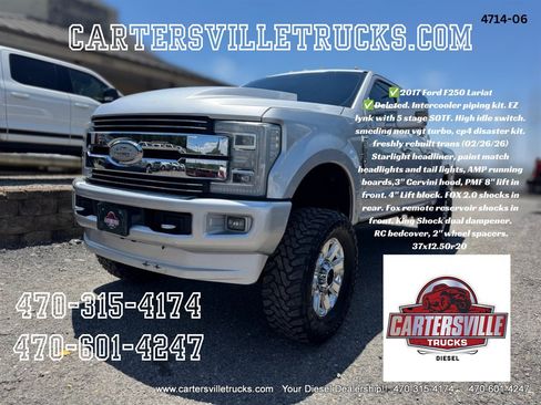 Used 2017 Ford F250 Lariat w/ Chrome Package AWD/4WD image 1