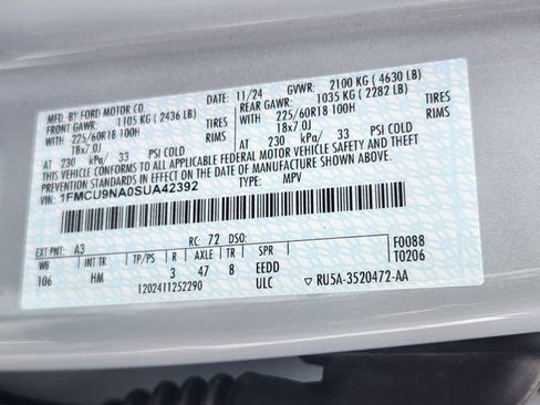 Used 2025 Ford Escape ST-Line Select image 33