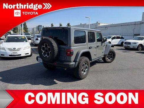 Used 2023 Jeep Wrangler Unlimited Rubicon 4xe w/ Steel Bumper Group image 4