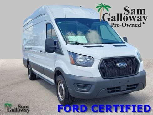 Certified 2023 Ford Transit 350 148 High Roof Extended w/ Load Area Protection Package RWD image 1