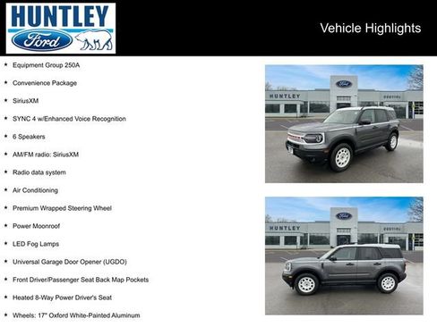 Used 2025 Ford Bronco Sport Heritage w/ Convenience Package image 2