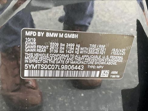 Used 2020 BMW X3 M w/ Executive Package image 31