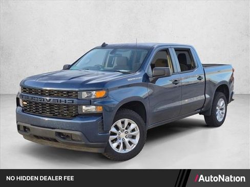 Used 2021 Chevrolet Silverado 1500 Custom RWD image 1