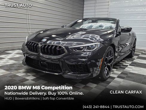 Used 2020 BMW M8 Competition AWD/4WD image 1