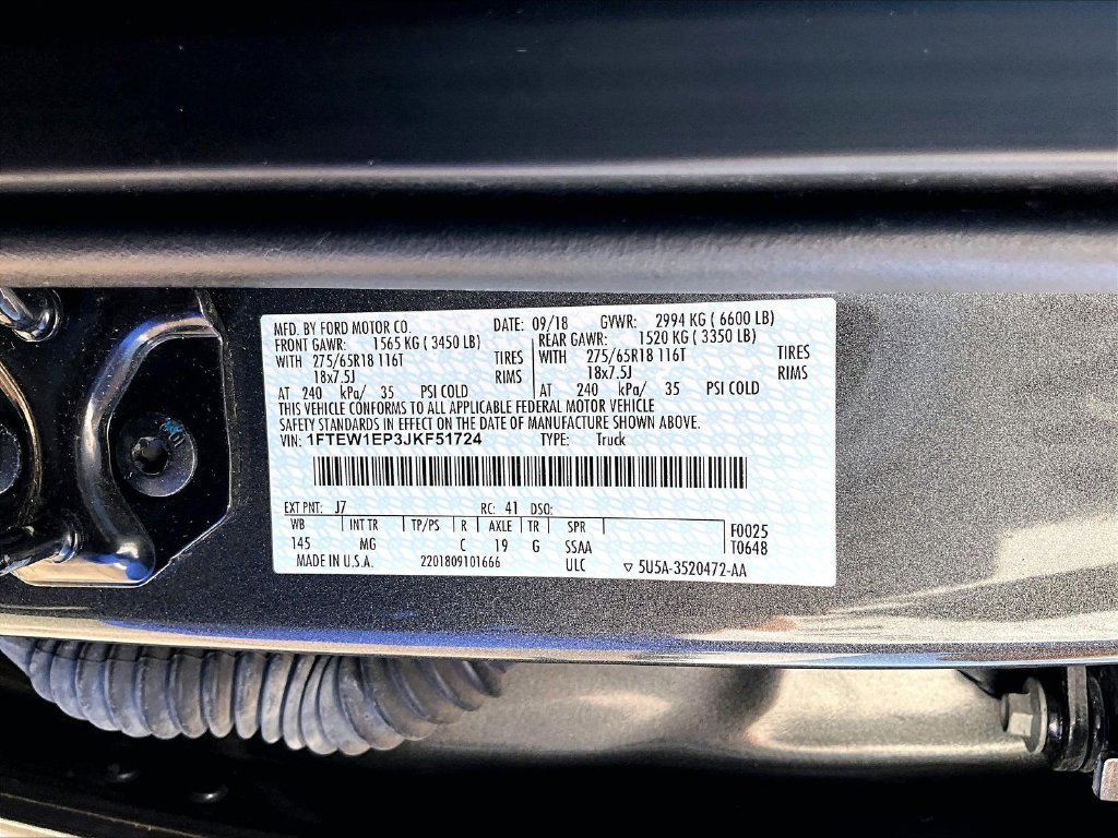 Used 2018 Ford F150 XLT w/ Equipment Group 302A Luxury AWD/4WD image 22